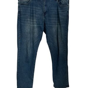 Kenneth Cole Straight leg, Men's Blue Denim Jeans